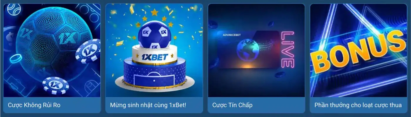 Khuyến mãi hấp dẫn từ 1xbet Vietnam mỗi tuần
